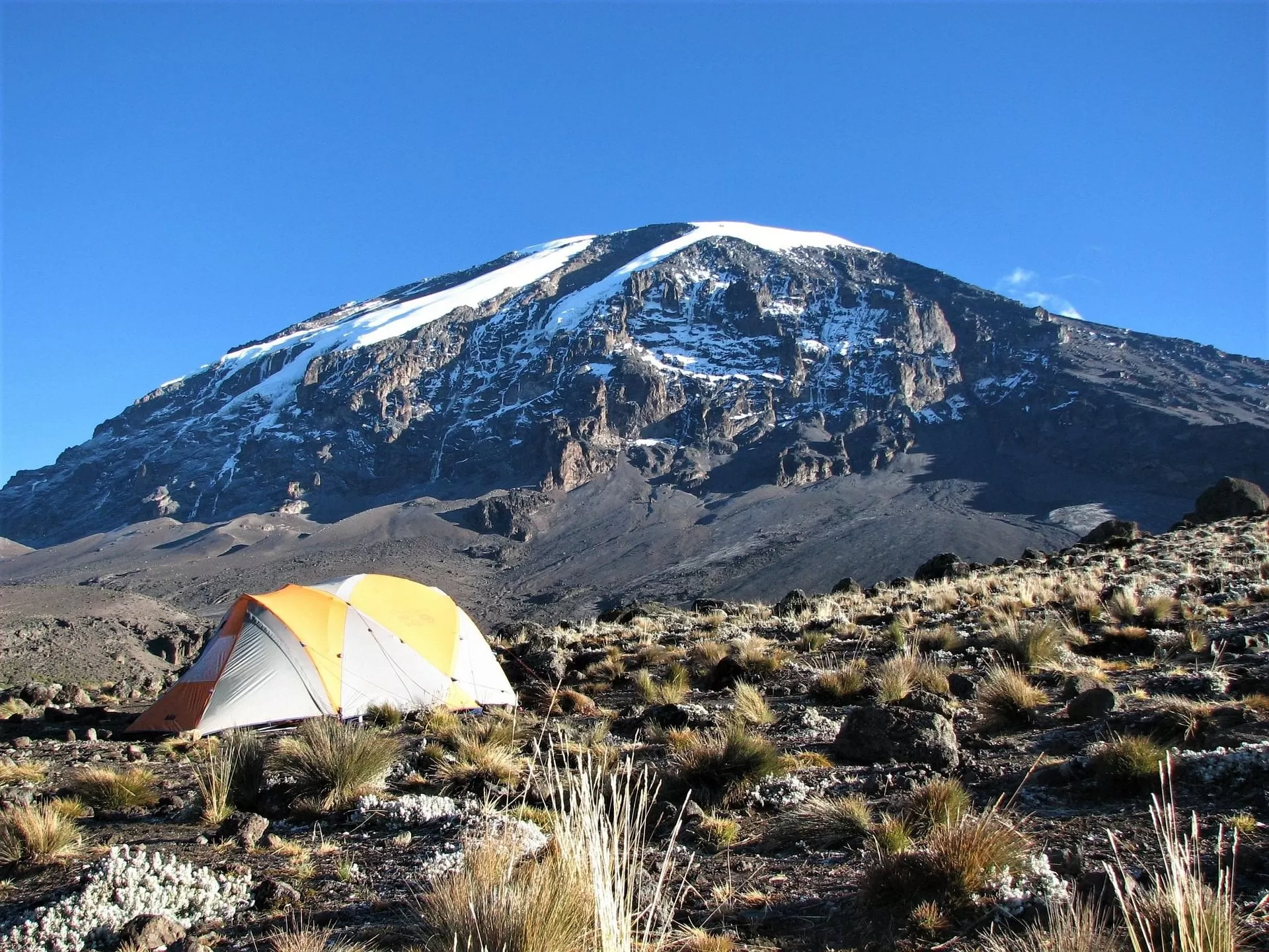 Mountain trekking
